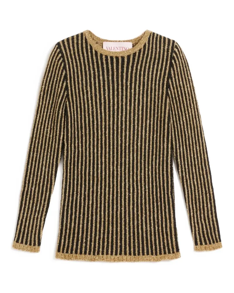 Valentino Garavani Lurex Pullover - Schwarz Schwarz
