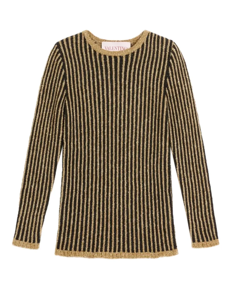 Valentino Garavani Lurex Pullover - Schwarz Schwarz