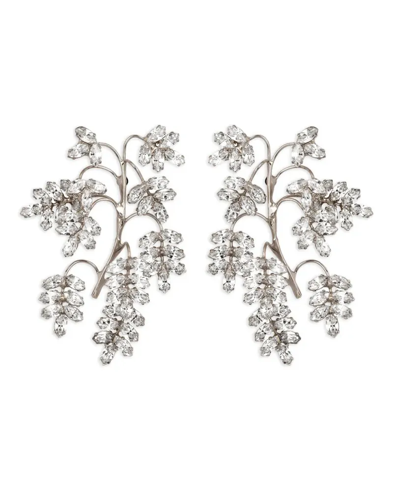 Jennifer Behr Raquel Ohrringe mit Kristallen - Silber Silber