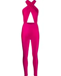 ANDAMANE Rückenfreier Jumpsuit Rosa