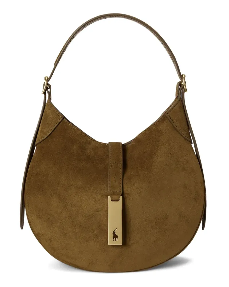 Ralph Lauren Polo Pony Schultertasche - Braun Braun