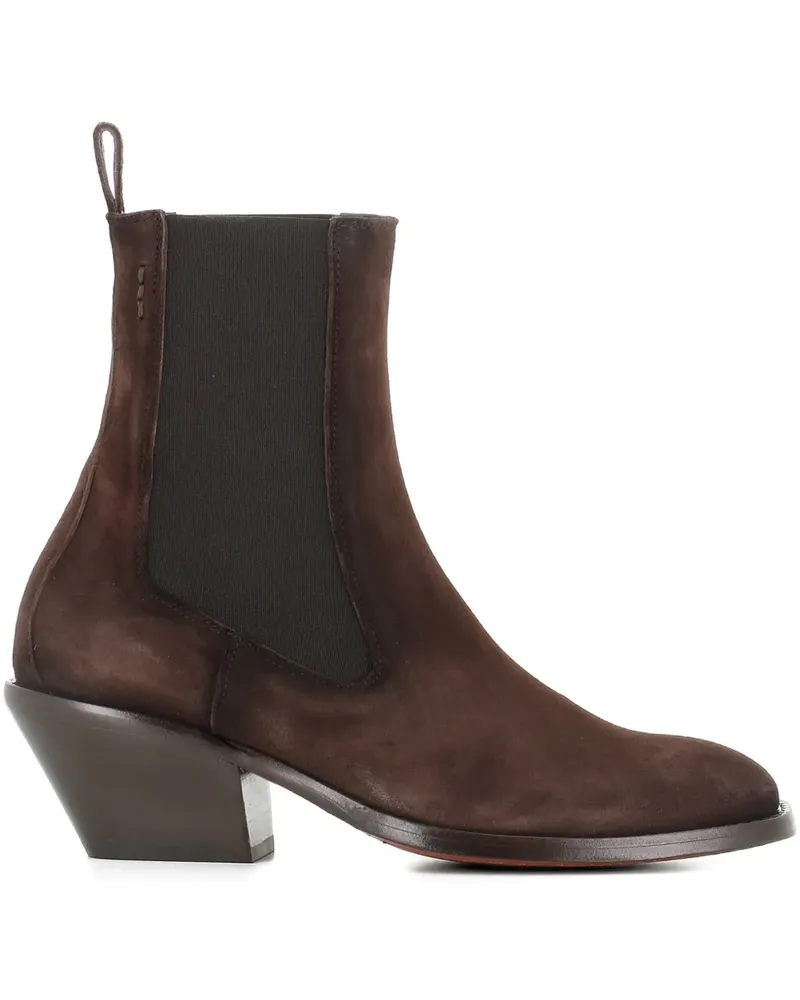 Alexander Hotto Chelsea-Boots 60mm - Braun Braun