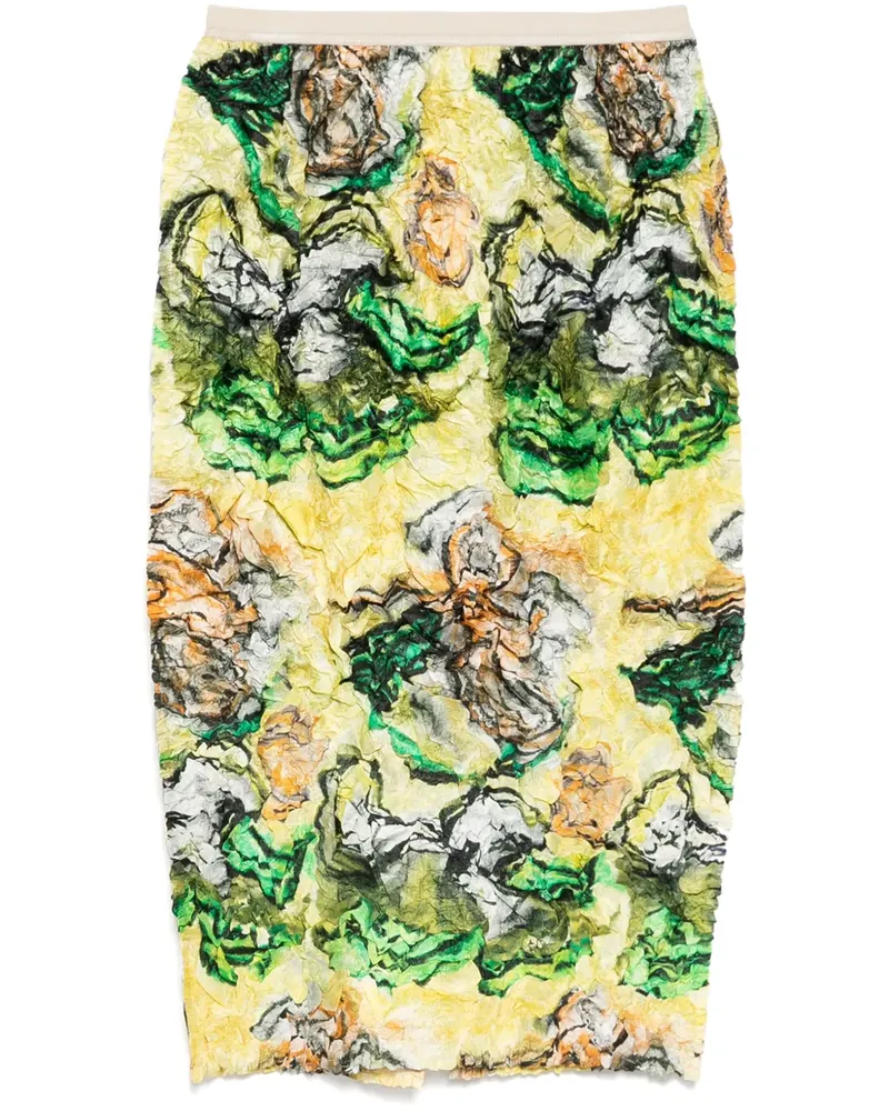 JNBY Rock mit grafischem Print - Gelb Gelb
