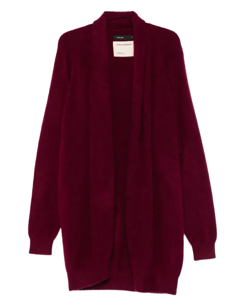 Frenckenberger Offener Cardigan - Rot Rot