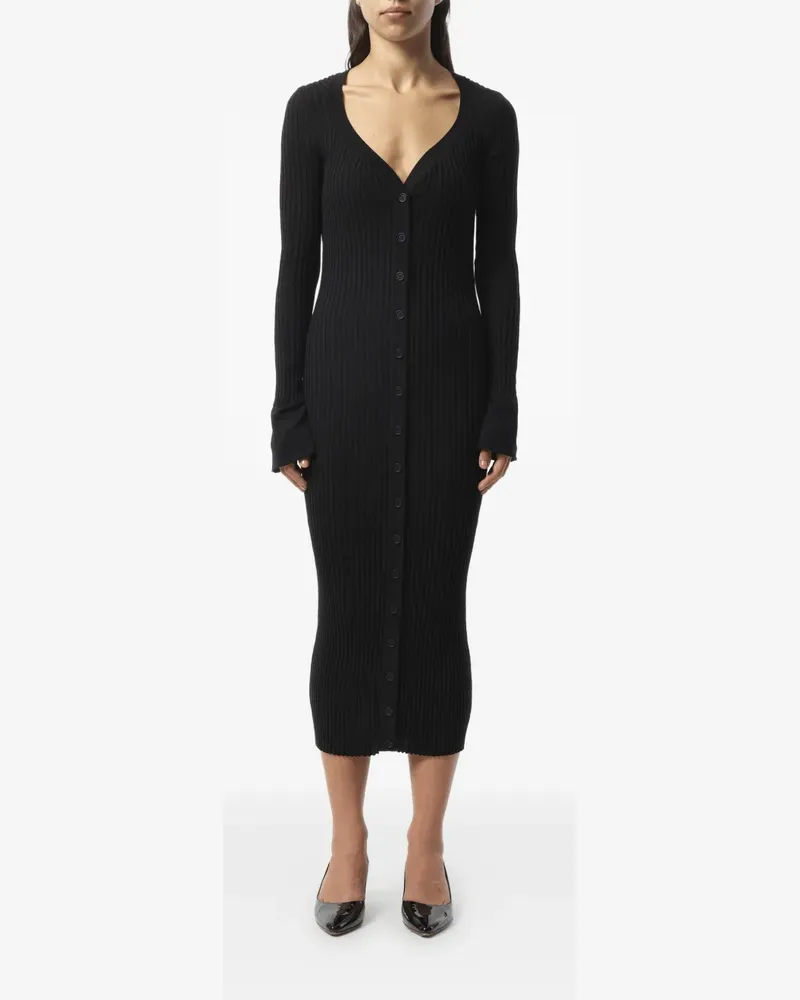Givenchy Cardigan mit langem Schnitt - Schwarz Schwarz