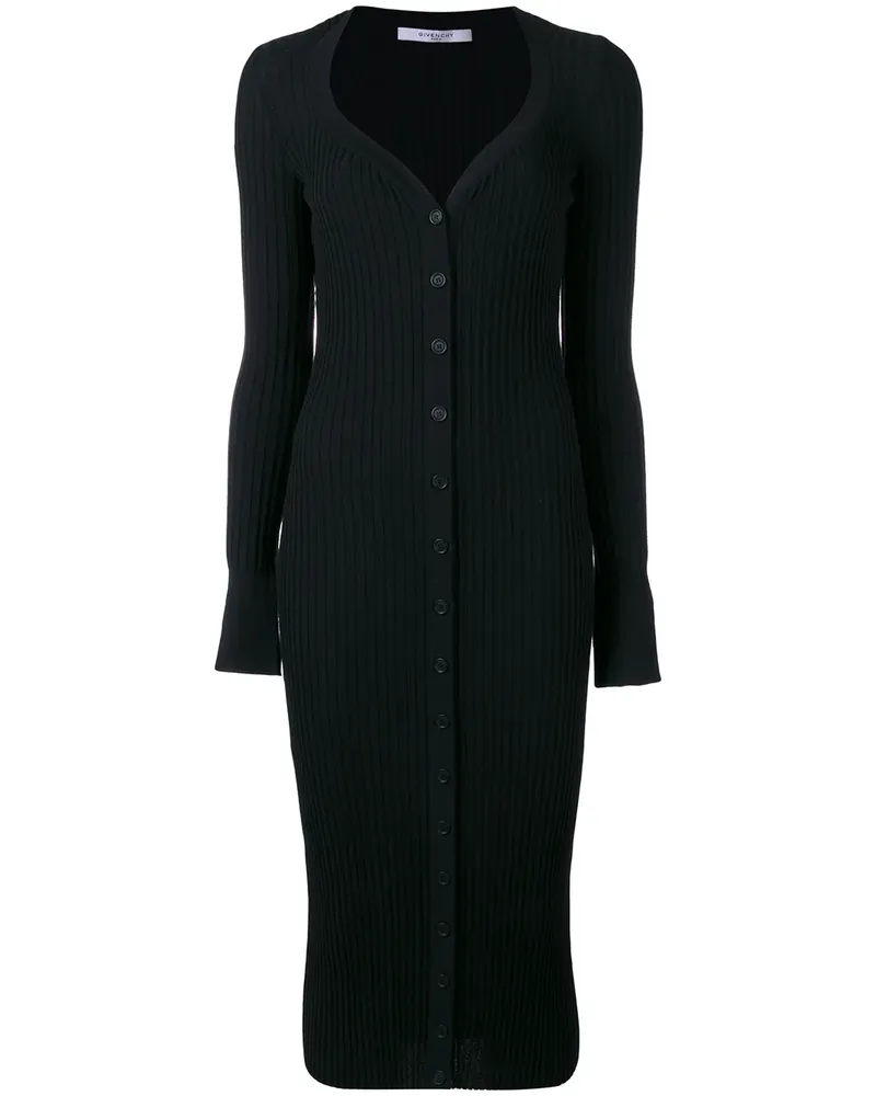 Givenchy Cardigan mit langem Schnitt - Schwarz Schwarz