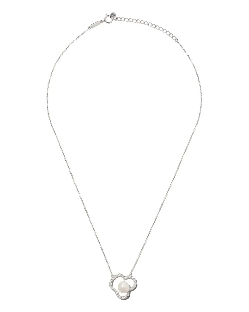 TASAKI 18kt Weißgoldhalskette - Silber Silber