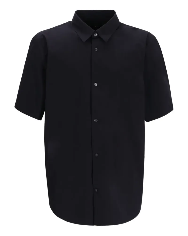 Armani Exchange Kurzärmeliges Hemd - Schwarz Schwarz