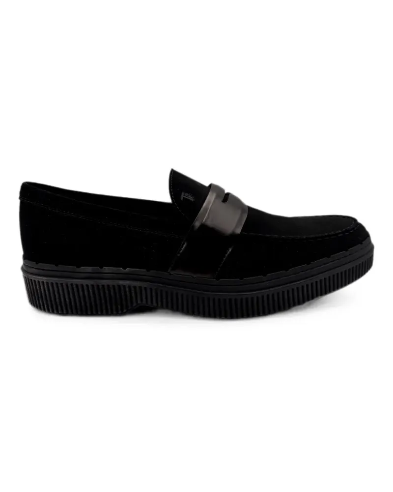 TOD'S Loafer mit Plateau - Schwarz Schwarz