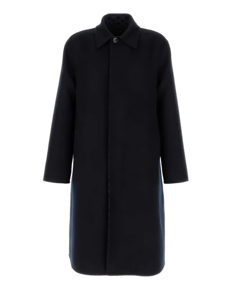 Gucci Mantel mit Marineblau Blau