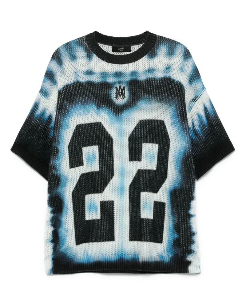 Amiri Pullover mit Batikmuster - Blau Blau
