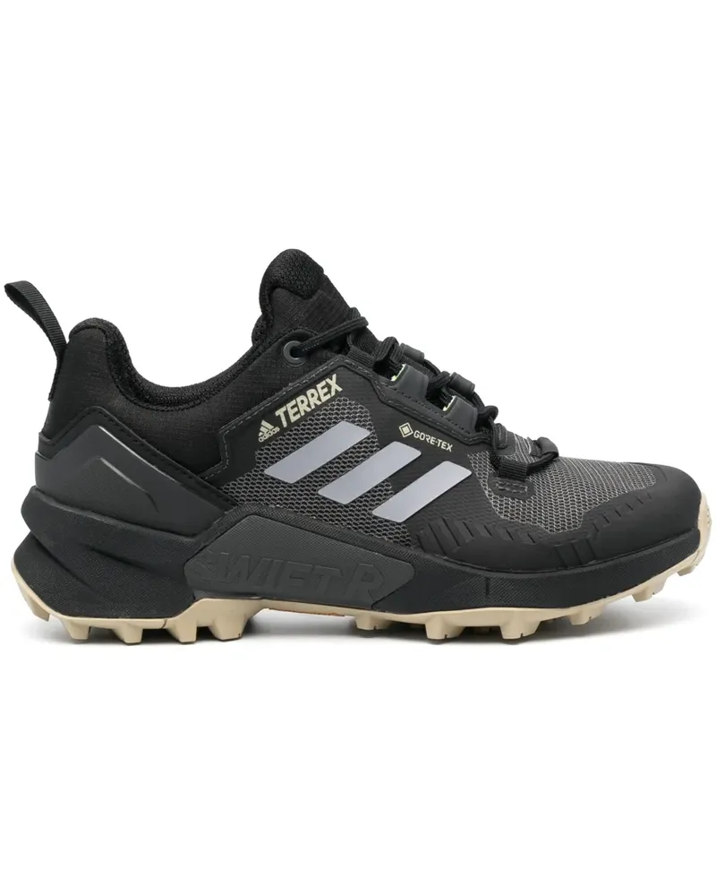 adidas Sneakers mit Kontrasteinsätzen - Schwarz Schwarz