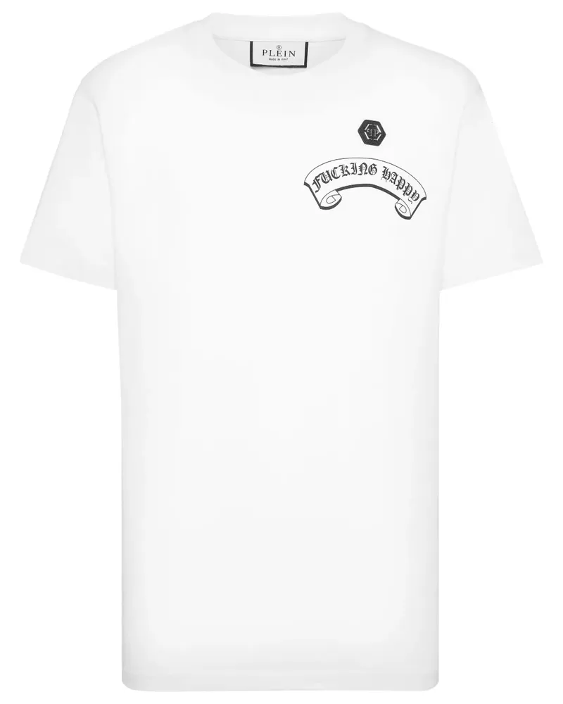 Philipp Plein Smile T-Shirt - Weiß Weiß