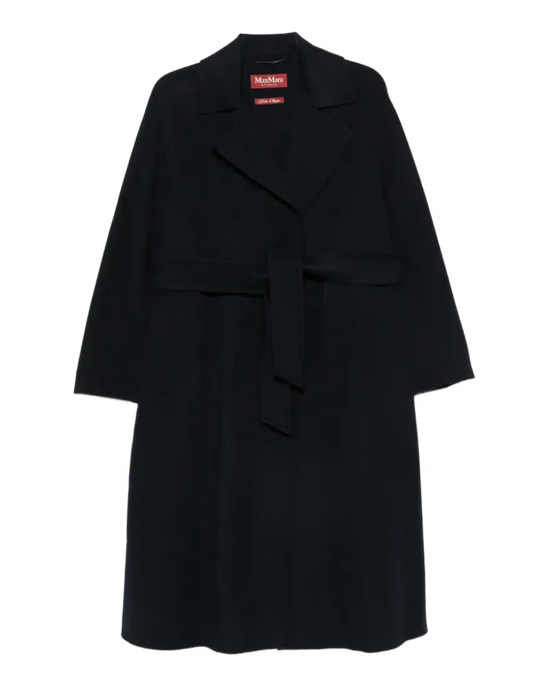 Max Mara Mstcles Mantel mit Gürtel - Blau Blau