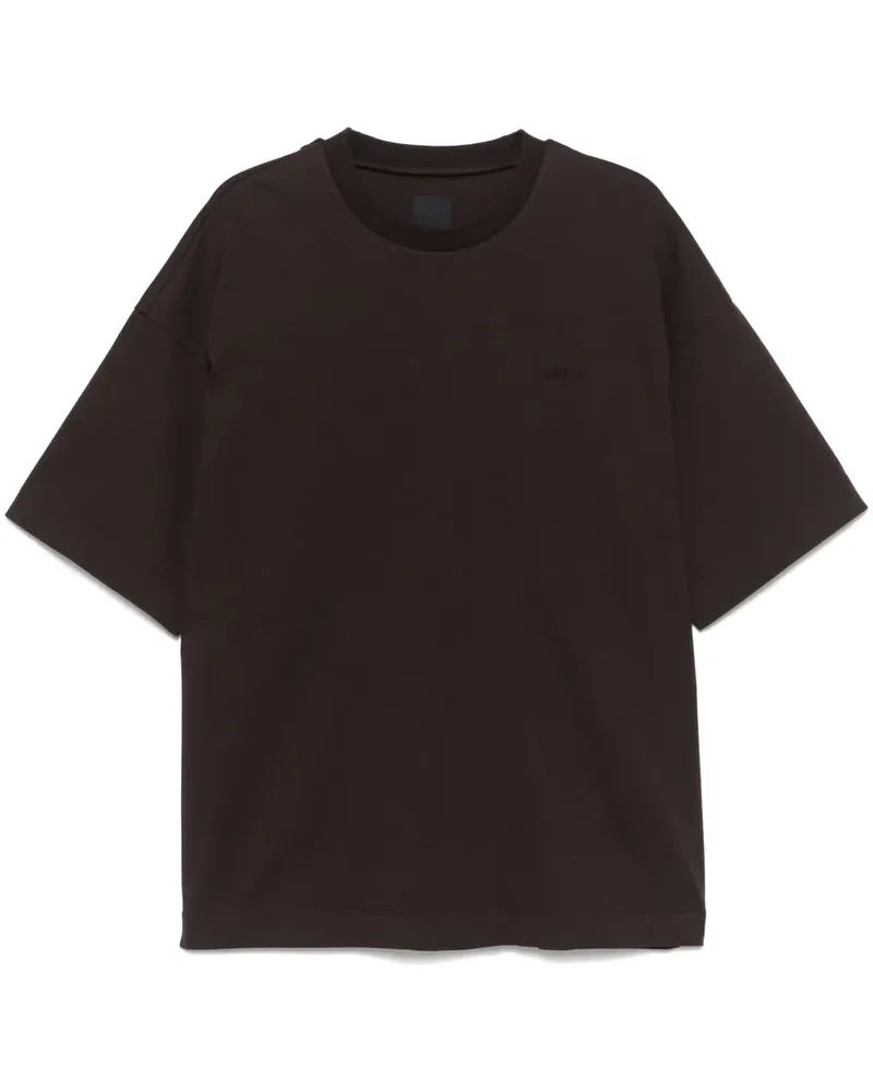 JUUN.J T-Shirt mit Logo-Stickerei - Violett Violett