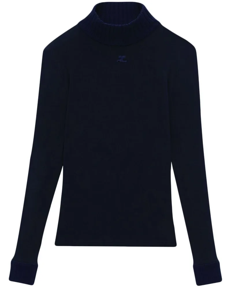 Courrèges Reedition Oberteil - Blau Blau