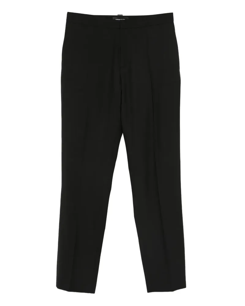 Fabiana Filippi Hose mit Bundfalten - Schwarz Schwarz