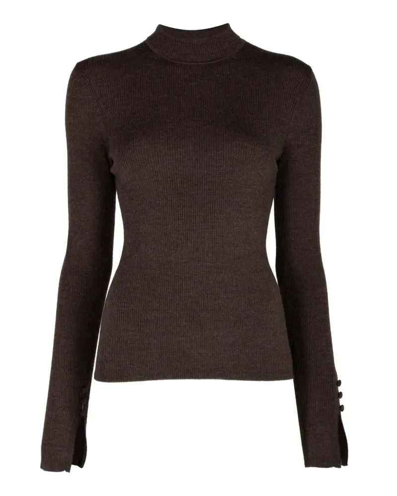 A.L.C. Gerippter Jett Pullover - Braun Braun