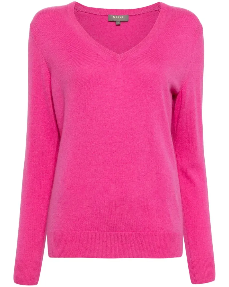 N.Peal Phoebe Kaschmirpullover - Rosa Rosa