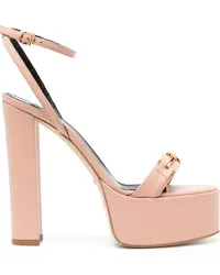 Elisabetta Franchi Plateu-Sandalen 145mm Rosa