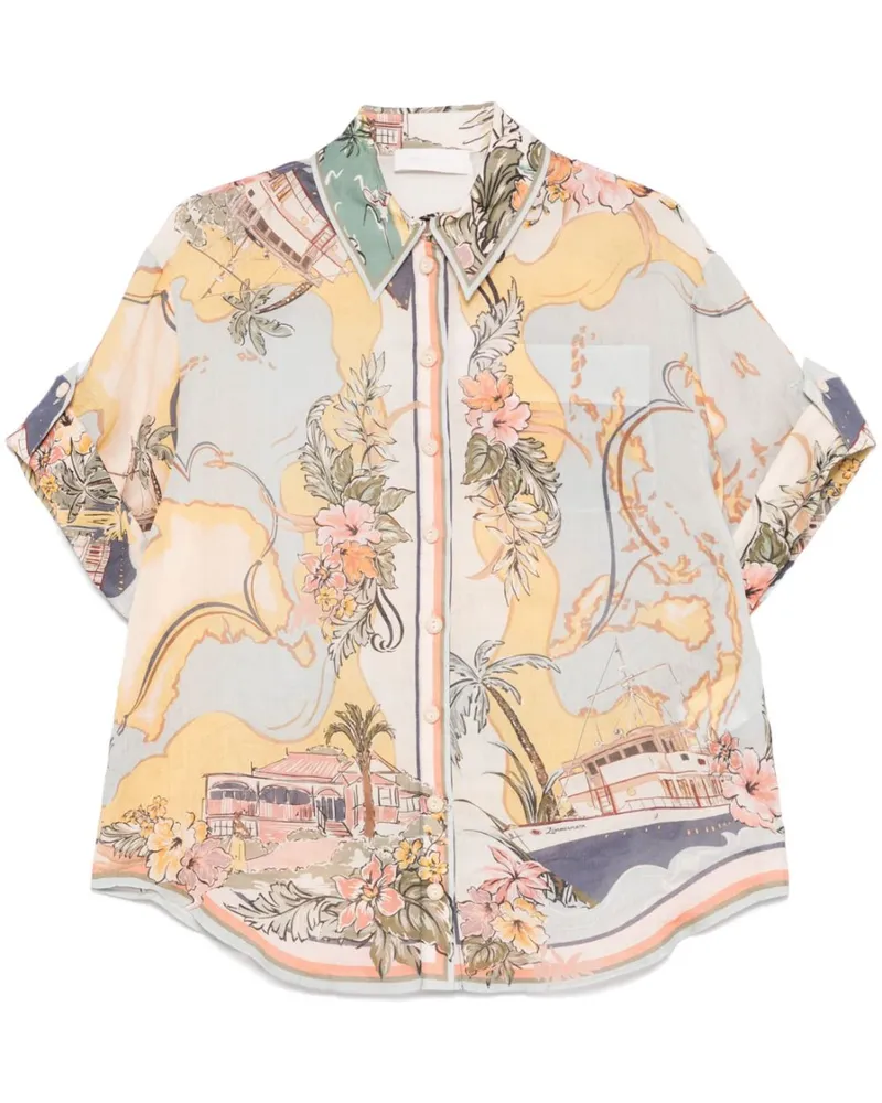 Zimmermann Tallow Hemd - Blau Blau