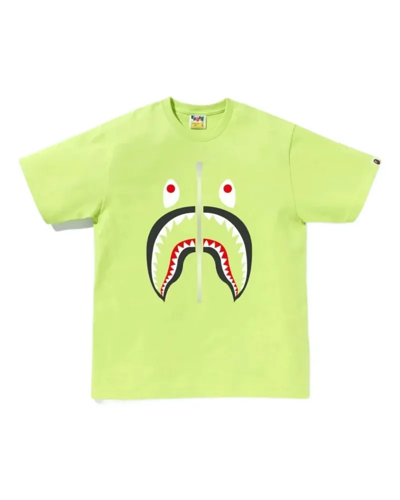 BAPE shark-print T-shirt - Grün Grün