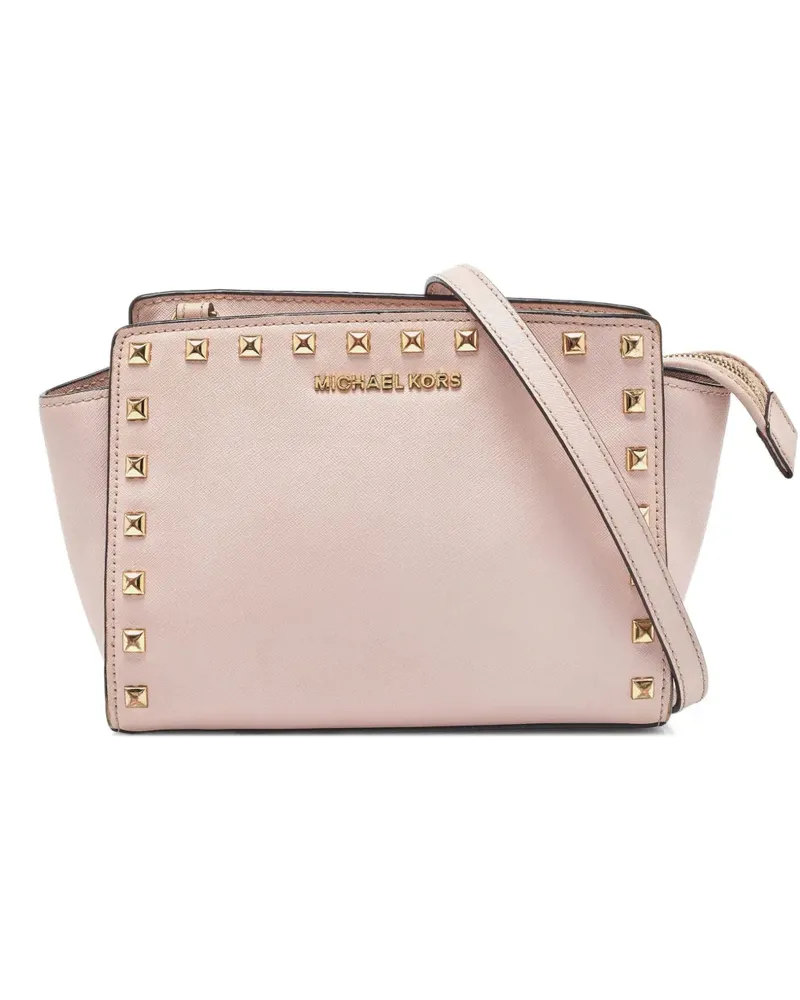 Michael Kors Pre-owned Selma Umhängetasche mit Nieten - Rosa Rosa