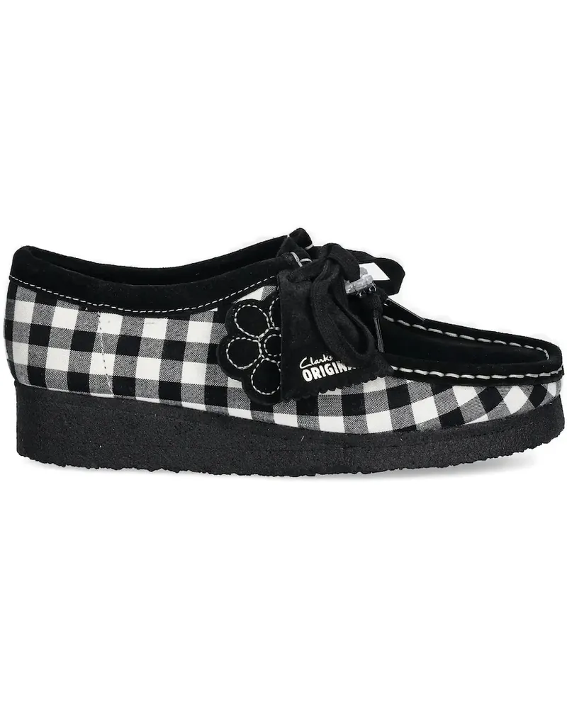 Clarks Loafer mit Vichy-Karo - Schwarz Schwarz