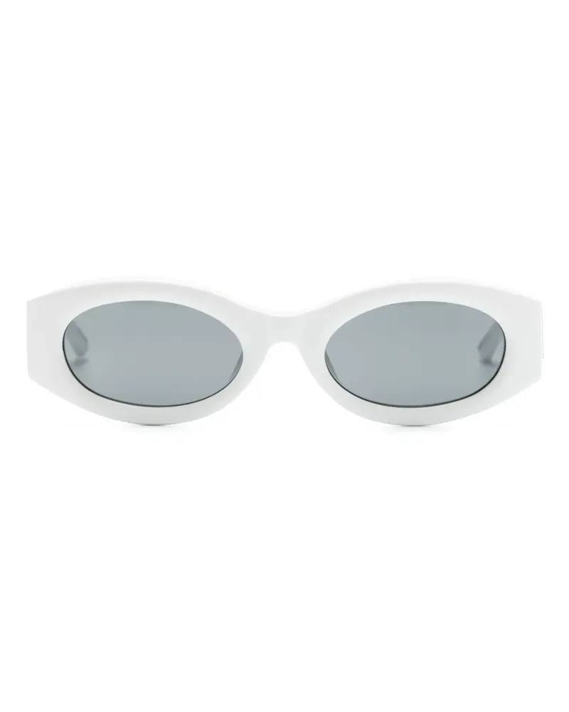 Linda Farrow Berta Sonnenbrille - Weiß Weiß