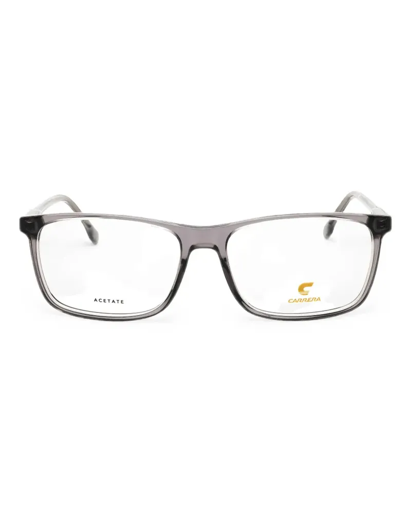Carrera Brille mit eckigem Gestell - Grau Grau
