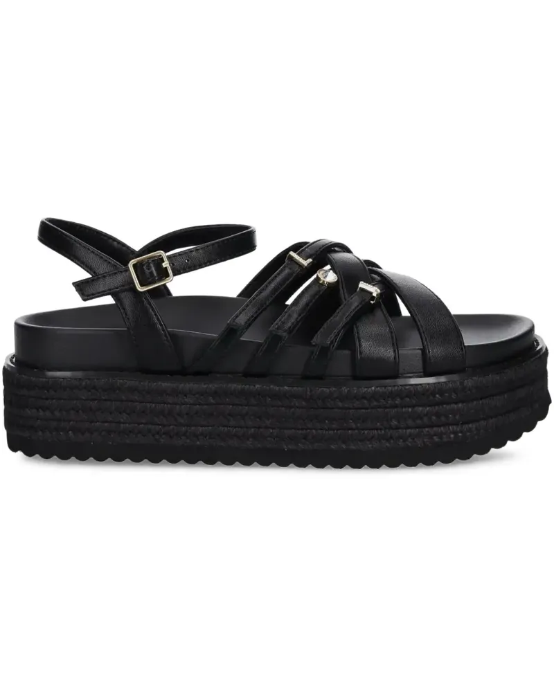 Liu Jo Sandalen mit Plateau 50mm - Schwarz Schwarz