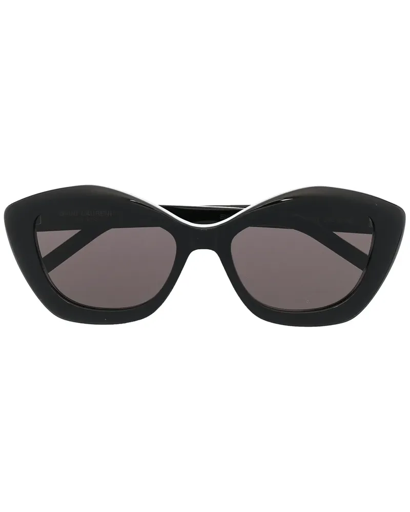 Saint Laurent SL68 Cat-Eye-Sonnenbrille - Schwarz Schwarz
