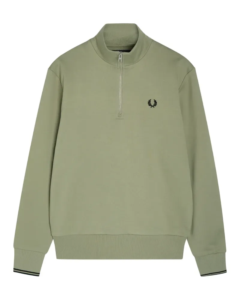 Fred Perry half-zip sweatshirt - Grün Grün