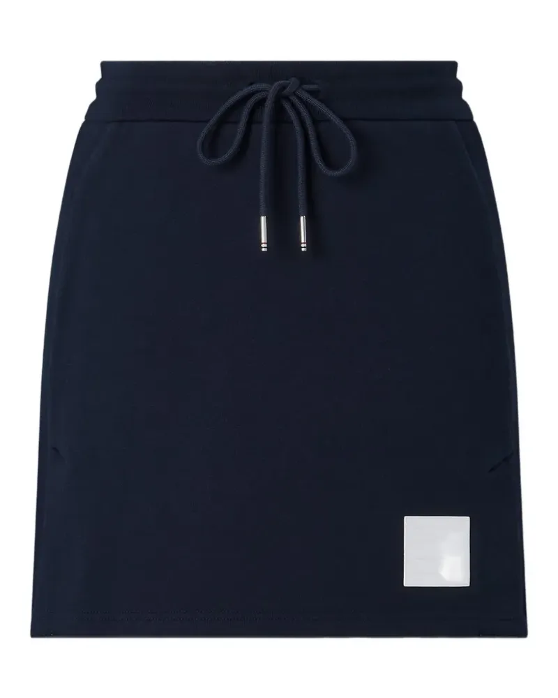 Thom Browne Minirock aus Jersey mit Loopback - Blau Blau