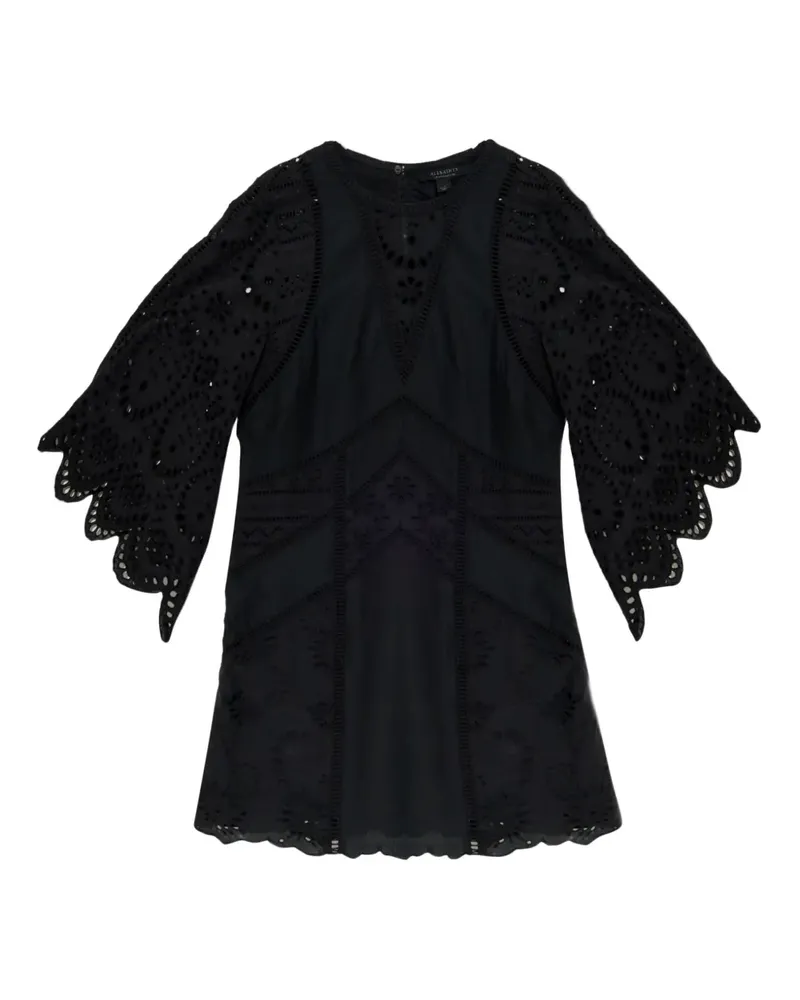 AllSaints Luci Minikleid - Schwarz Schwarz