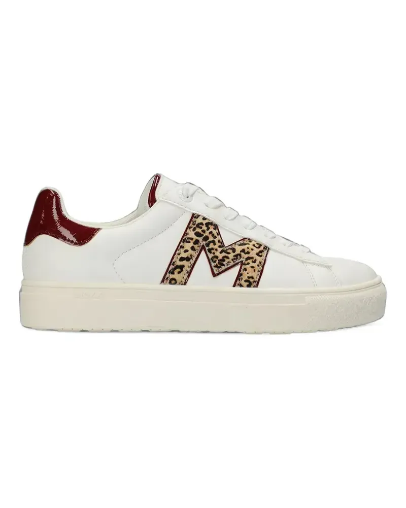 Mexx Tess Rio Sneakers mit Leopardenprint - Weiß Weiß