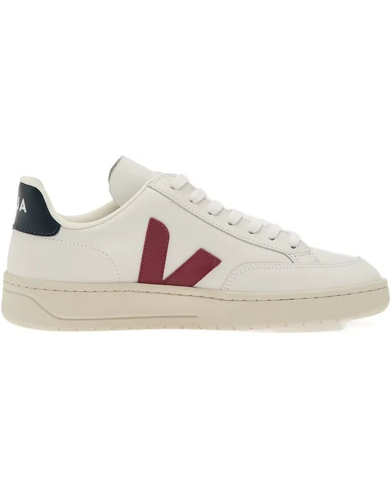 VEJA V-12 leather sneakers - Weiß Weiß