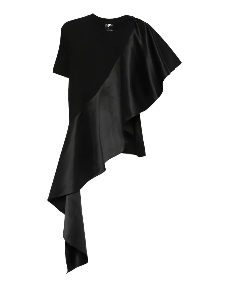 ALCHEMY T-Shirt mit Rüschen - Schwarz Schwarz