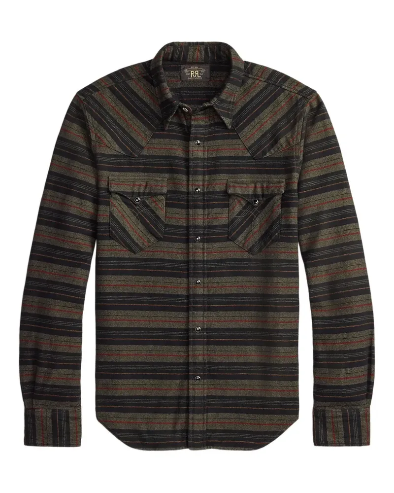 Ralph Lauren Gestreiftes Hemd - Blau Blau