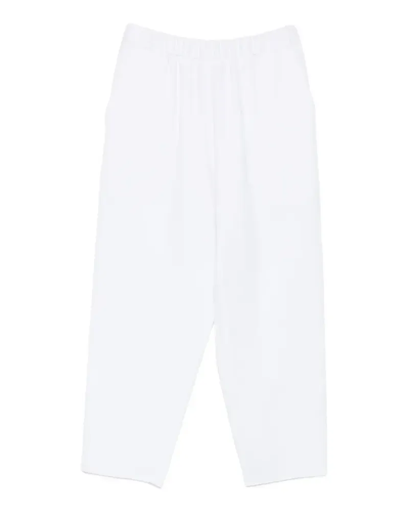 Dušan elasticated trousers - Weiß Weiß