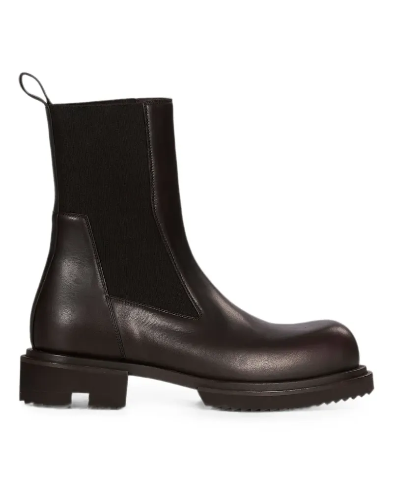 Rick Owens Klassische Chelsea-Boots - Braun Braun