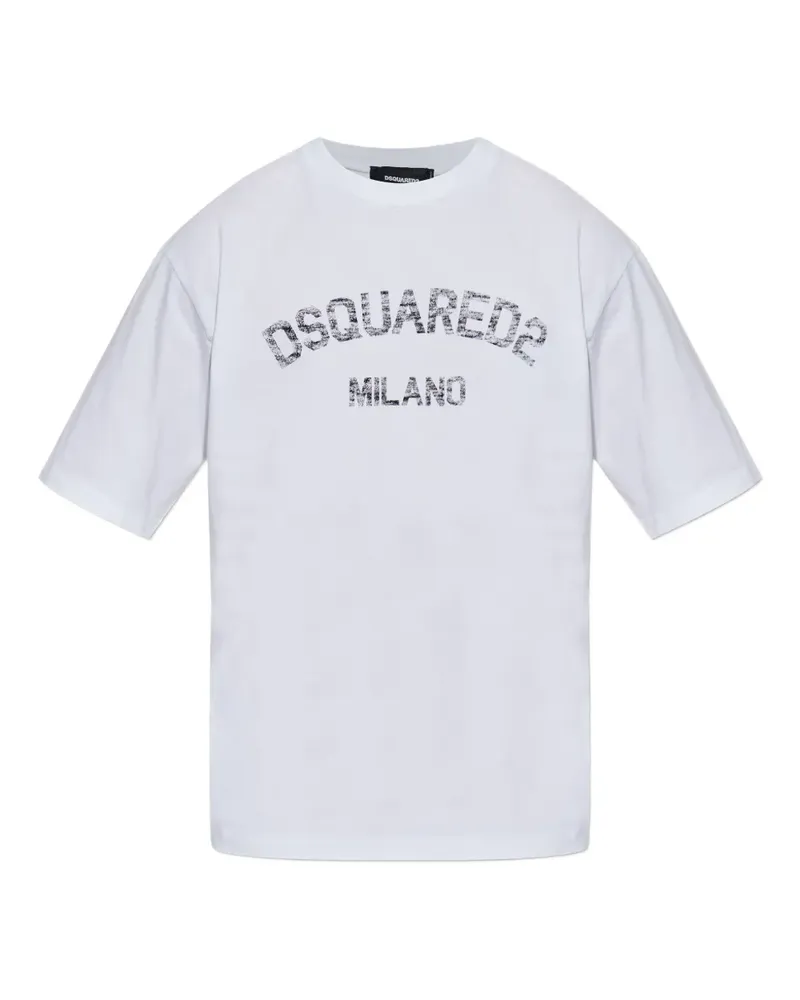 Dsquared2 Klassisches T-Shirt - Weiß Weiß