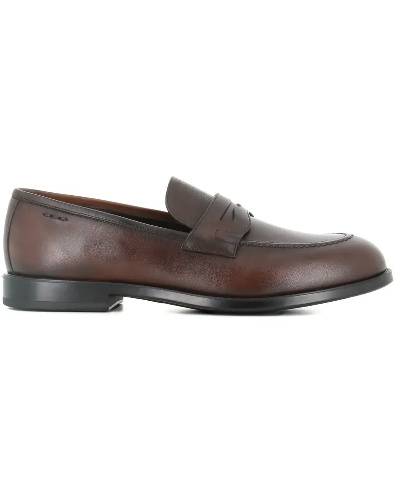 Alexander Hotto Klassische Penny-Loafer - Braun Braun