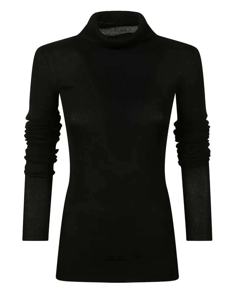 FRANKIE Shop Utica Rollkragenpullover - Schwarz Schwarz