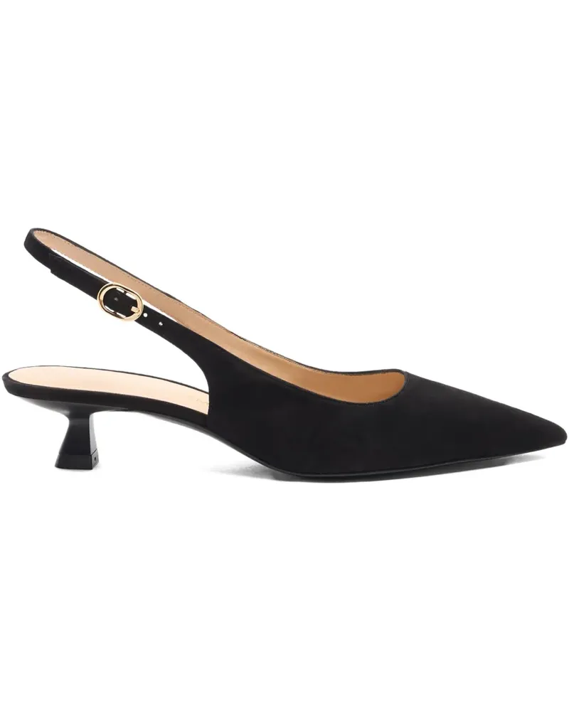 Stuart Weitzman Stuart Sculpt Slingback-Pumps 35mm - Schwarz Schwarz