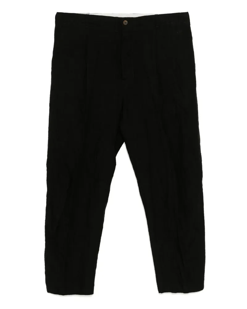 forme d'expression Hose mit Tapered-Bein - Schwarz Schwarz