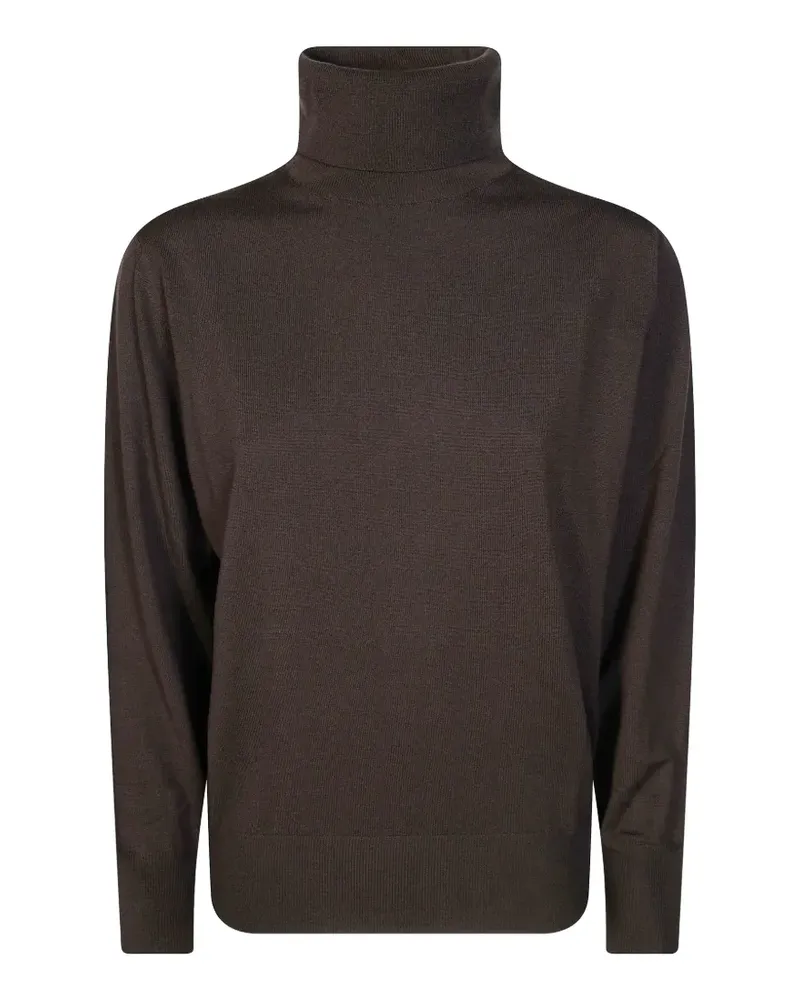 Zanone roll-neck knitted sweater - Braun Braun