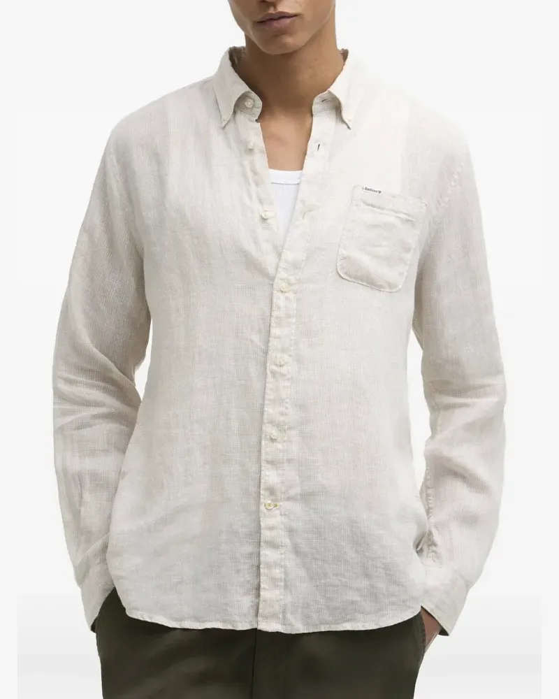 Barbour Linton shirt - Nude Nude