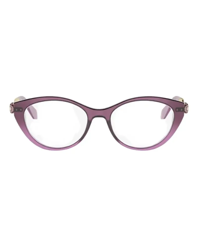 Bulgari Serpenti cat-eye glasses - Violett Violett