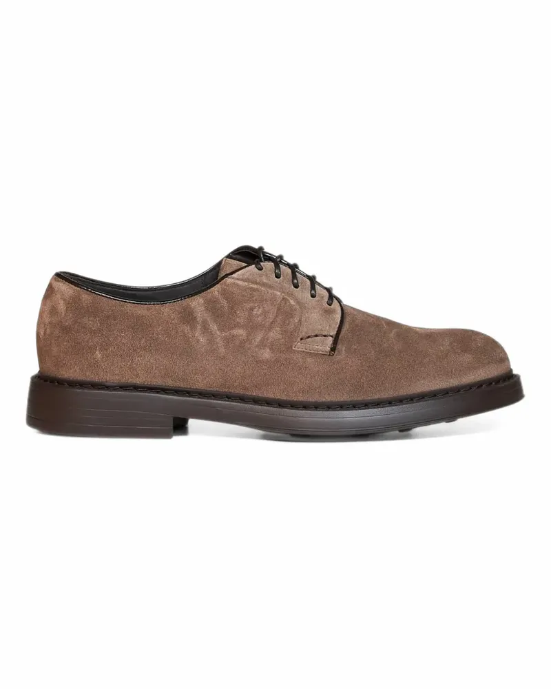 Doucal´s Schnürschuhe aus Wildleder - Braun Braun